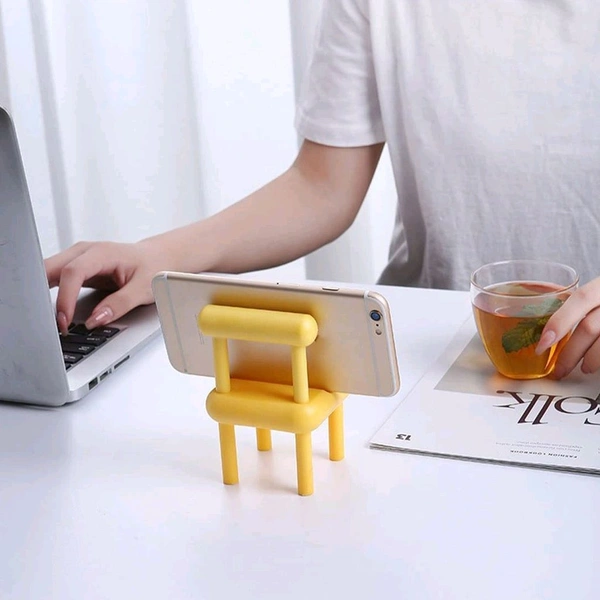 AVM COMBO Universal Cell Phone Holder - Mini Chair Stand for Desktop Compatibility with All Phones (2PCS)