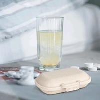AVM 8 Compartment Heavy-Duty Medicine Organizer Box | Lightweight & Moisture-Proof Design for Home & Office