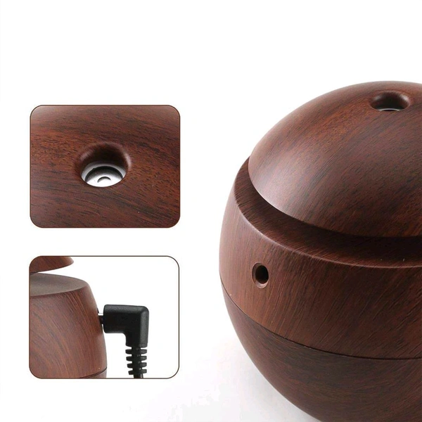 AVM Ultrasonic Aromatherapy Humidifier: Essential Oil Diffuser for Home & Travel