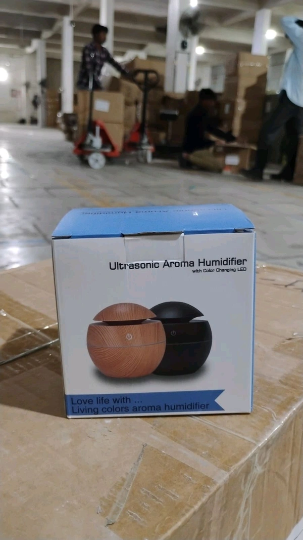 AVM Ultrasonic Aromatherapy Humidifier: Essential Oil Diffuser for Home & Travel