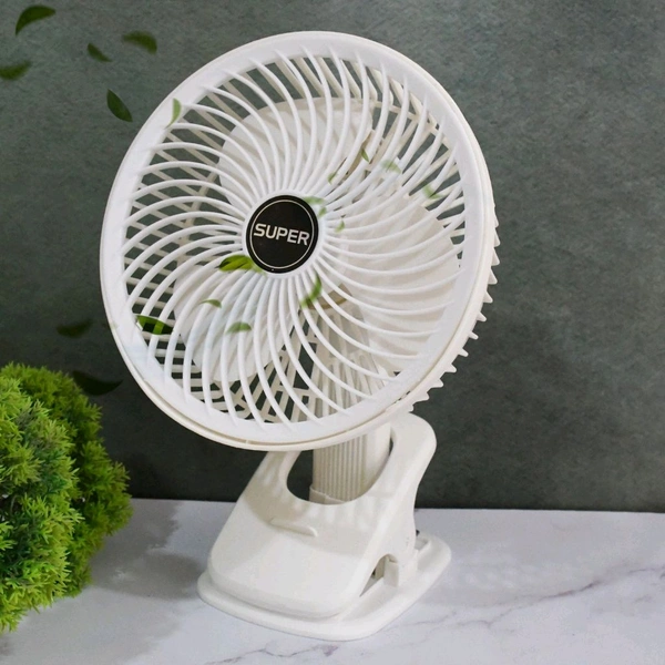 AVM Low Noise USB Desk Fan with Clip: Ideal for Personal Use Anywhere