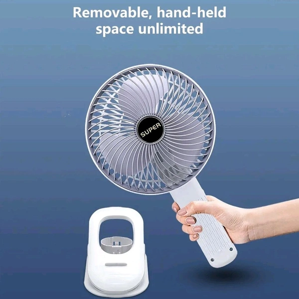 AVM Low Noise USB Desk Fan with Clip: Ideal for Personal Use Anywhere