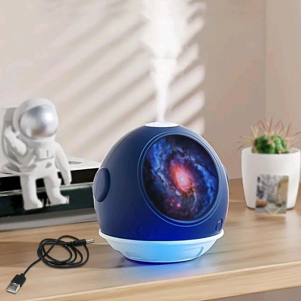 Compact Ball-Shaped Humidifier: Silent 110 ML Mini Humidifier for Home, Office, and Car