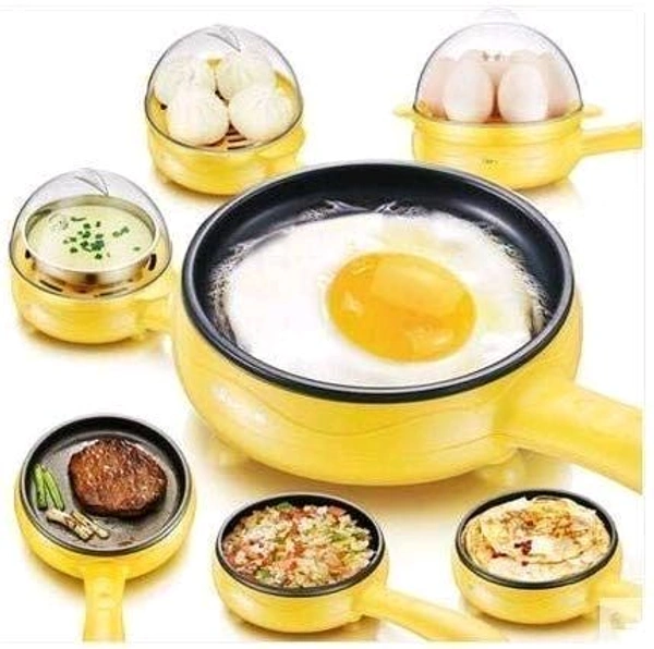 NEWEST Multifunctional Egg Boiler & Frying Pan: Quick & Easy Egg Cooking Solution
