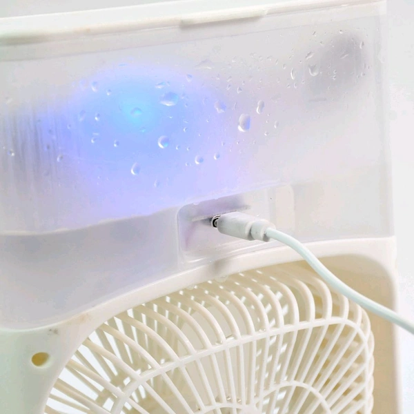 AVM 2-in-1 Portable Fan with Humidifier | 3 Mist Levels, 3 Fan Speeds, USB Powered Mini Air Cooler