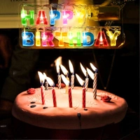 AVM Battery-Operated LED Happy Birthday String Lights – Decorative Outdoor & Indoor Party Lighting|Viva_Store