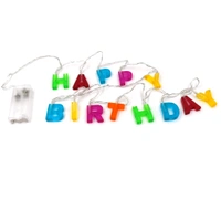 AVM Battery-Operated LED Happy Birthday String Lights – Decorative Outdoor & Indoor Party Lighting|Viva_Store