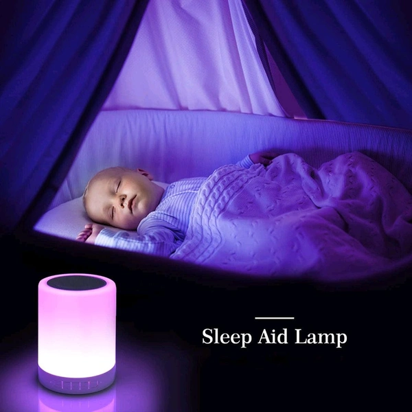 V-Tech Wireless Night Light LED Touch Lamp Speaker Bluetooth speaker BT speaker