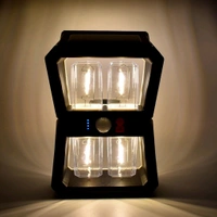 Viva Solar Wall Lantern Light with 3 Modes & Motion Sensor