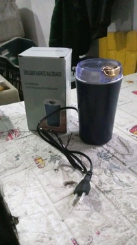 V-Tech Mini Mixer, Small Blander, powerful Mini Grinder, Electric Coffee Bean Grinder Machine Portable Grinder for Home and Office. (4 Blade Grinder)