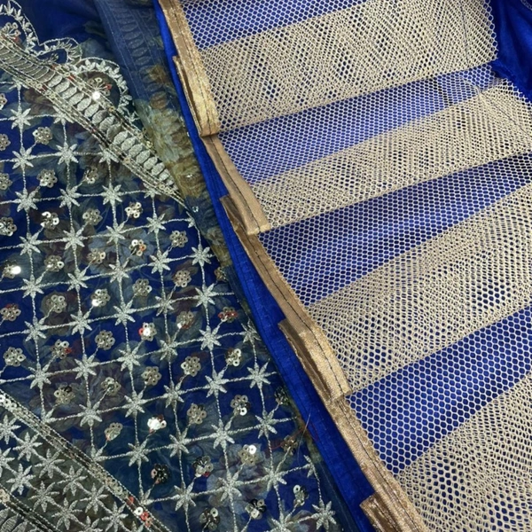 Organza Lehenga Choli With Duppata - refer pics, upto XXL