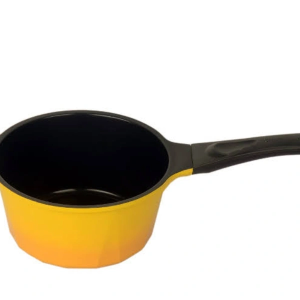 Chefline Corporation  ECO-LITE SAUCEPAN 18 CM, CHEFLINE DIAMOND CERAMIC, NON-STICK, MADE IN SOUTH KOREA - yellow , 18 cm