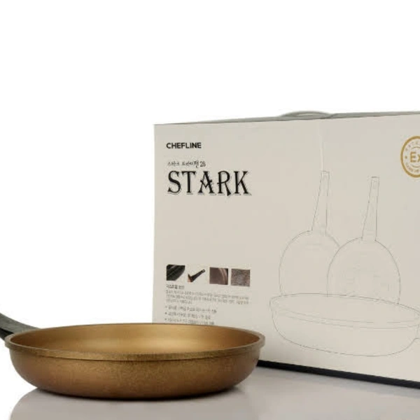 CHEFLINE STARK FRYPAN (GOLD), NON-STICK, MADE IN SOUTH KOREA - 26 cm, gold