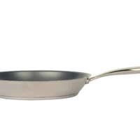 Chefline Corporation  VEIET BOTTOM 5 PLY FRYPAN, CHEFLINE, NON-STICK, MADE IN SOUTH KOREA - silver stainless steel , 28 cm 