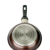 Chefline Corporation  DIAMOND INDUCTION FRYPAN, CHEFLINE, NON-STICK, MADE IN SOUTH KOREA - red, 20 cm 