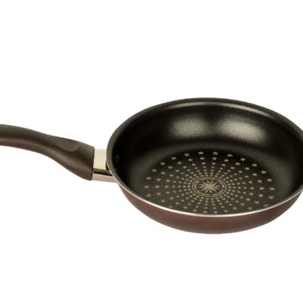 Chefline Corporation  DIAMOND INDUCTION FRYPAN, CHEFLINE, NON-STICK, MADE IN SOUTH KOREA - red, 20 cm 
