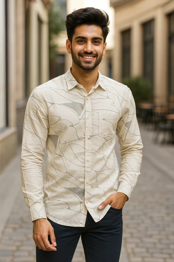URBAN LINENS SHIRT-NEW00000056 - SMALL