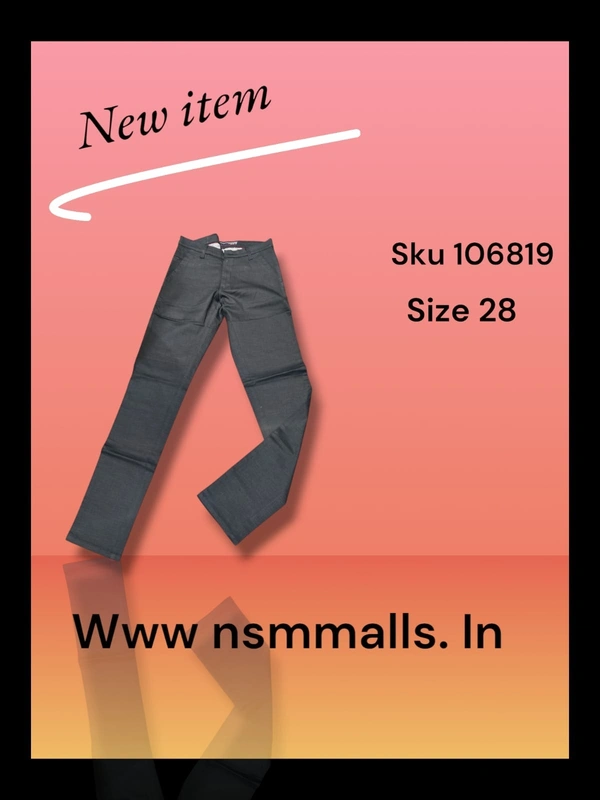 COPPER COTTON PANT-SKU-10689-28 - 28