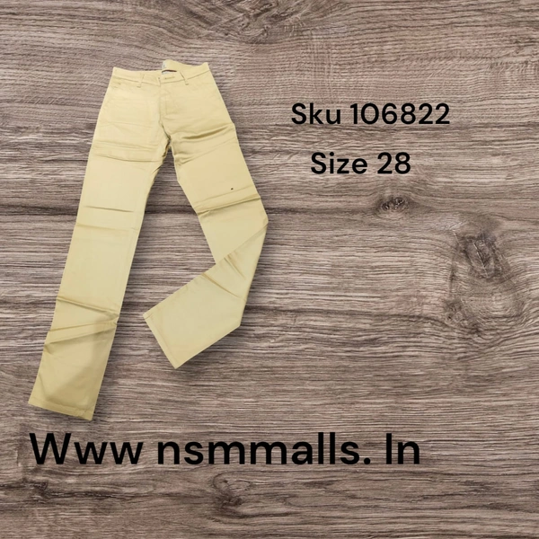 COPPEER COTTON JEANS-SKU-16822-28 - 28