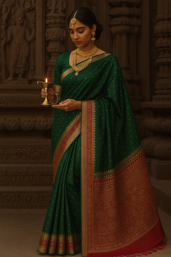 Gsr  Fancy Saree-sku-200002178
