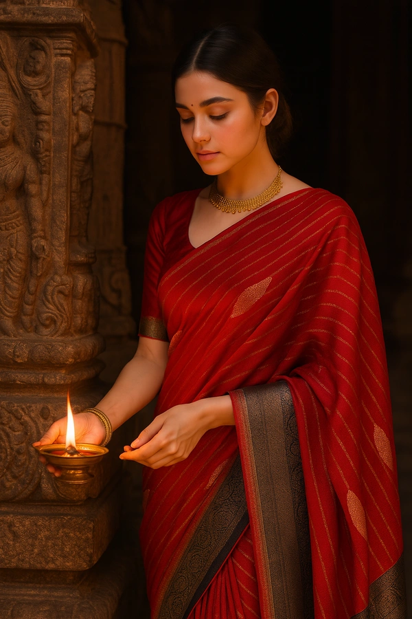 ROOP SHREE FANCEY SAREE-SKU-200002508