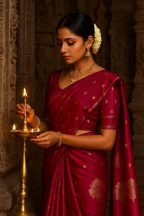 FANCEY SAREE-SKU-20002598