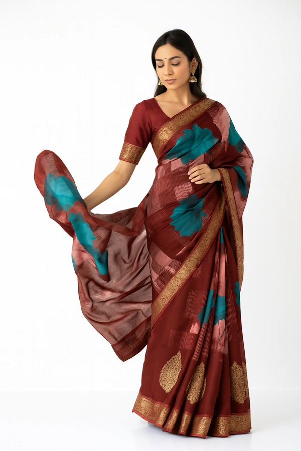 Fancey Saree-sku-200005356
