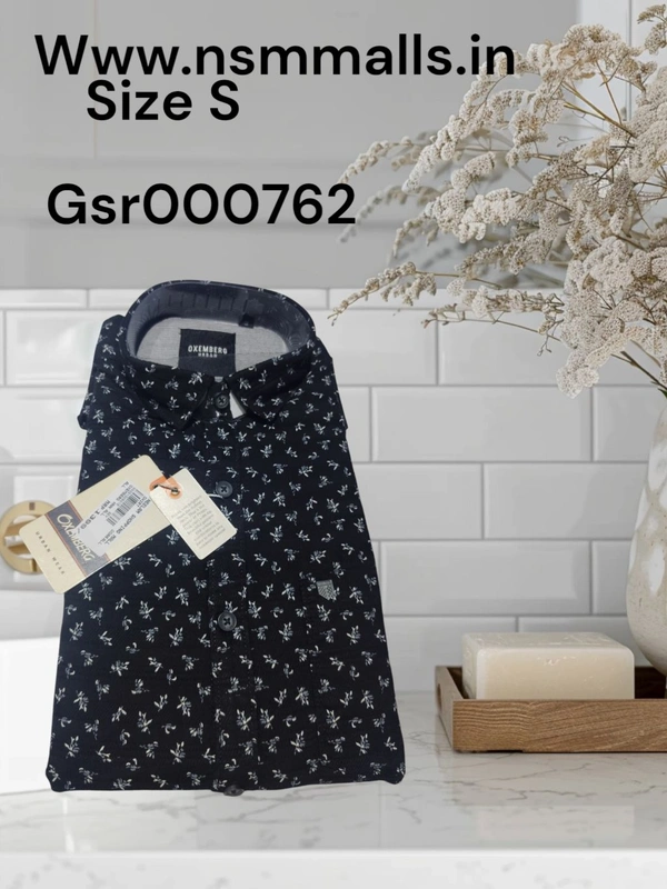 OXEMBERG SHIRT-GSR000762-SMALL - SMALL