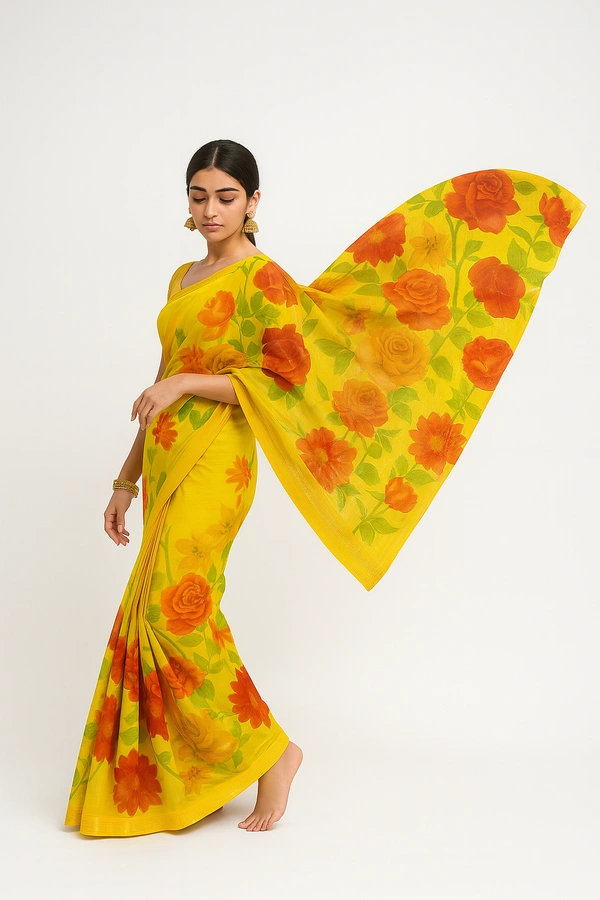Fance Saree-sku-200003130