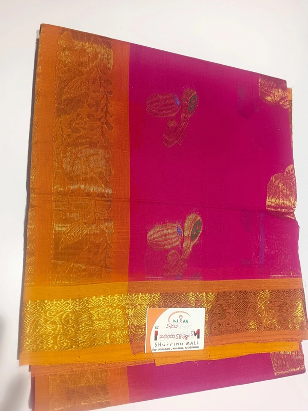 COTTON SAREE-SKU-200005878