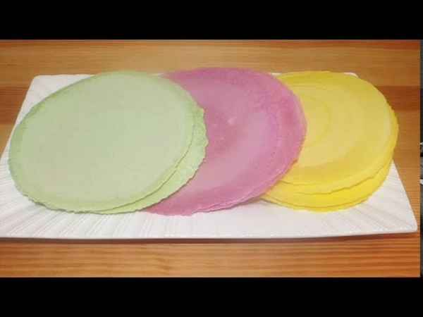 கலர் பேப்பர் அப்பளம்  - 24 Pieces