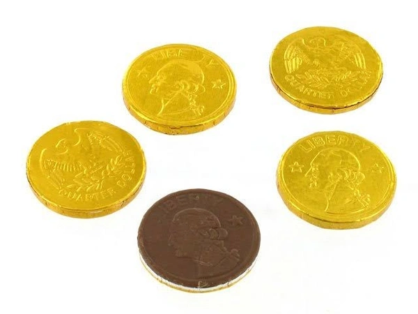 Gold Coin Chocolate - 25