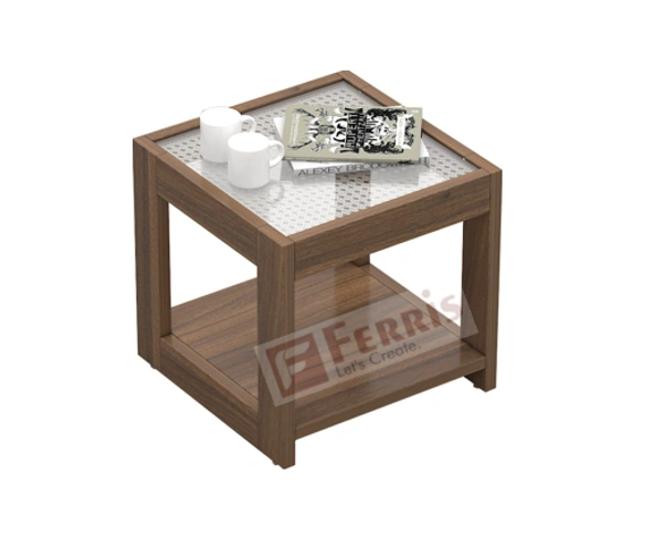 Ferris SIDE TABLE F-ST-006 - Teak,, 450x450x450 MM.