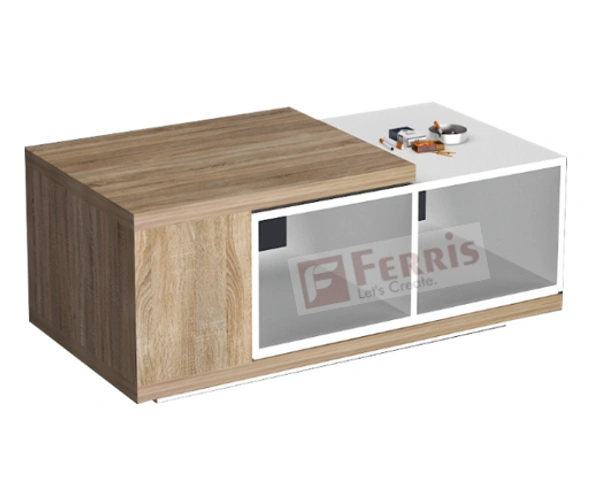 Ferris CENTRE TABLE PCT1-01 - Teak,Grey,, 1200x600x450 MM.