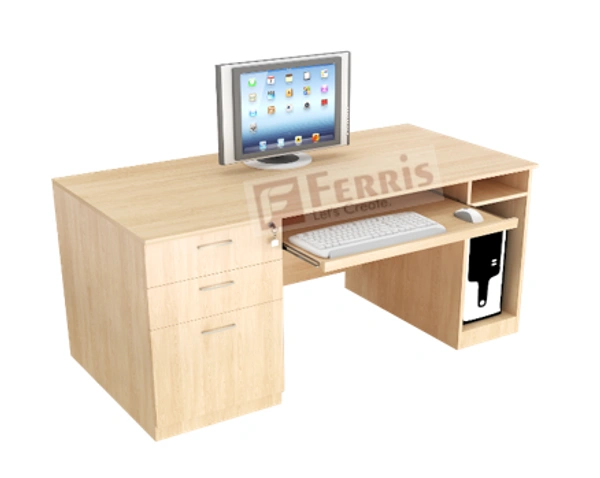 Ferris COMPUTER TABLE PT4-04 - Oak,, 1350x600x750 MM.