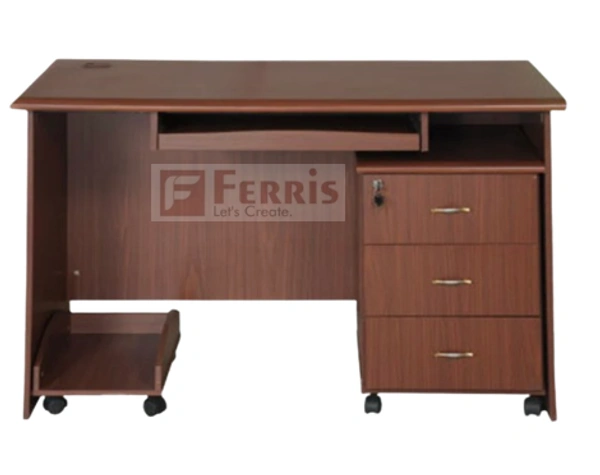 Ferris COMPUTER TABLE PT4-07 - Teak,, 1200x600x750 MM.