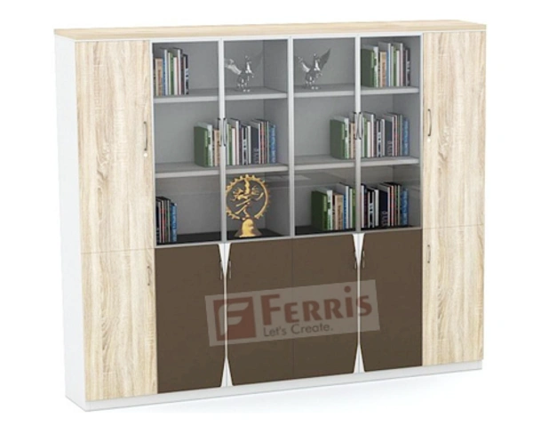 Ferris FULL HEIGHT CABINET FP-FHC-07 - Oak,White,Brown,, 2250x450x1875 MM.