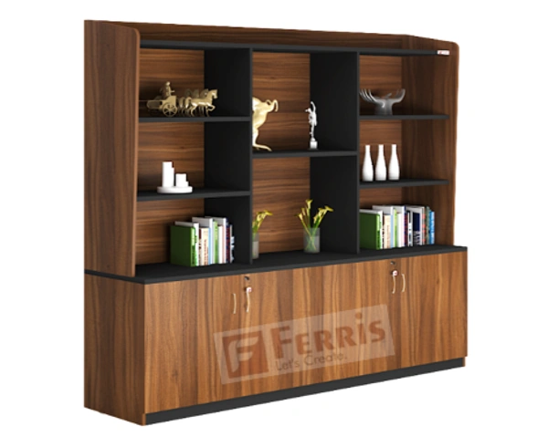 Ferris FULL HEIGHT CABINET PC1-01 - Oak,White,, 2100x450x1875 MM.