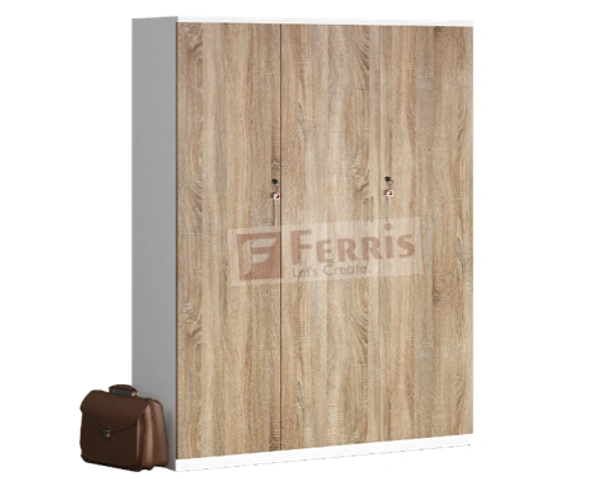Ferris FULL HEIGHT CABINET PC3-03 - Oak,White,, 1200x450x1875 MM.