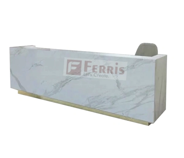 Ferris RECEPTION TABLE FHRD-D-910 - Oak,White,, 2400x600x1050 MM.