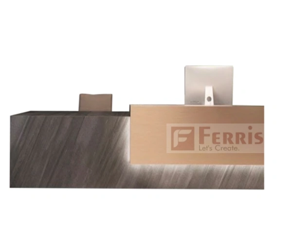 Ferris RECEPTION TABLE FHRD-D-911 - Oak,White,, 3600x675x1050 MM.