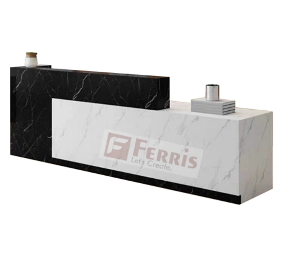 Ferris RECEPTION TABLE FHRD-D-913 - Oak,White,, 3600x630x1050 MM.