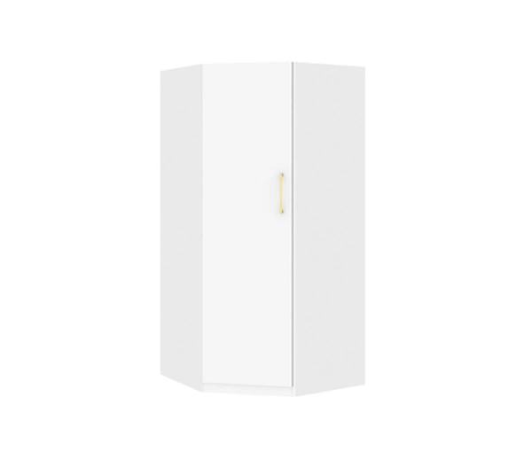 Ferris FULL HEIGHT WARDROBE FHW-10 - Teak,Gery, 566x650x2100 MM.