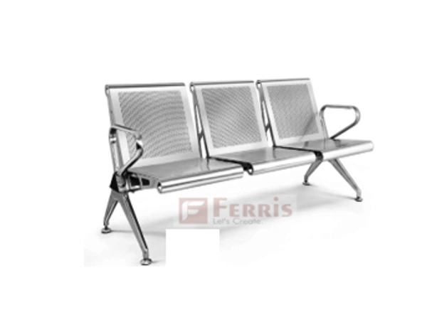 Ferris OPTIMUM WAITING AREA CHAIR - SS 202, 02 Seater