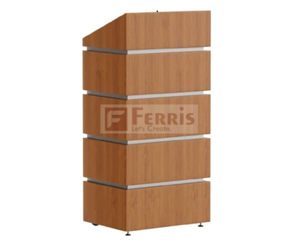 Ferris PODIUM FHBA-A-806 - Teak,Grey,, 600x450x1200 MM.