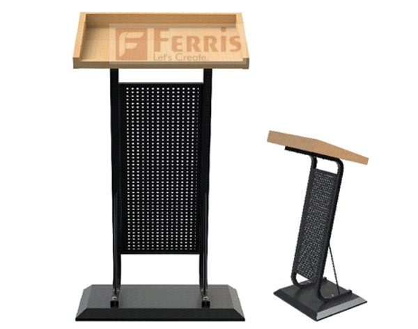 Ferris PODIUM FSPD 801 - 600x450x1200 MM., Teak,Black,