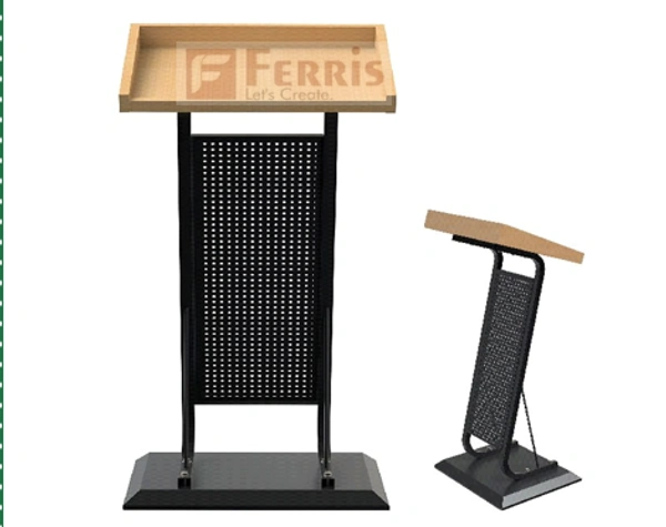 Ferris PODIUM FSPD 801 - Teak,Grey,, 600x450x1200 MM.