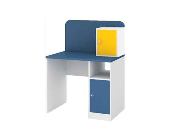 Ferris STUDY TABLE ST-02 - Teak,Gery, 1050x600x1200 MM.