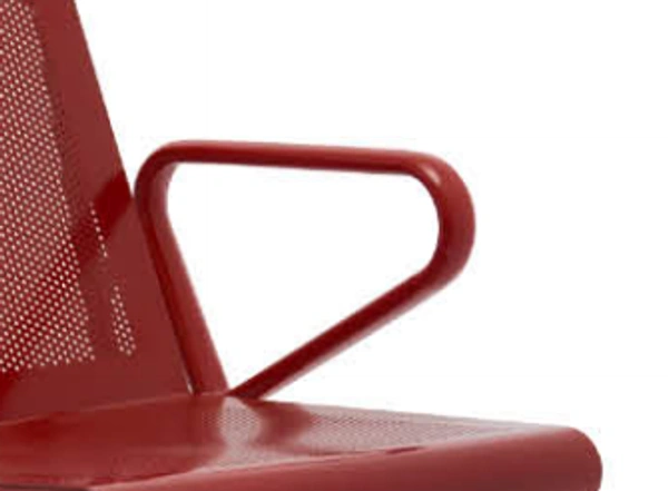 Ferris WAITING AREA CHAIR HANDLE - Cherry, Powder Coated
