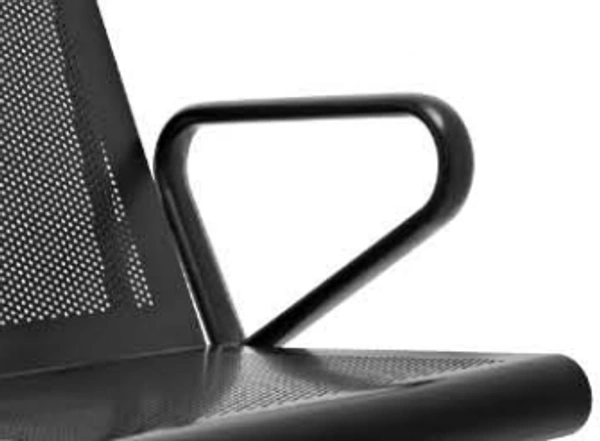 Ferris WAITING AREA CHAIR HANDLE - Black, Powder Coated